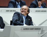 Fussball International 65. FIFA Kongress:  Vizepraesident Michel PLATINI (Frankreich, FIFA-Exekutivkomitee und UEFA Praesident)