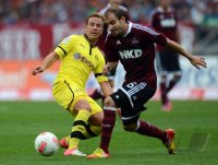 Fussball 1. Bundesliga, Saison 2012/2013: 1. FC Nuernberg - Borussia Dortmund