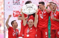 Fussball 1. Bundesliga Saison 18/19: Meister FC Bayern Muenchen