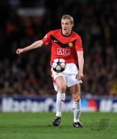 FUSSBALL  International CHL 09/10 : Darren Fletcher (ManU)
