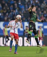Fussball, 1. Bundesliga  Saison 2014/2015: Hamburger SV - Borussia Moenchengladbach