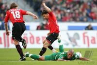 Fussball 1. Bundesliga: Hannover - Wolfsburg