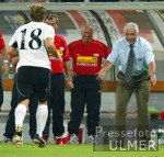 FUSSBALL Oesterreich-Weissrussland Jubel Wallner-Krankl