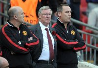 Fussball Champions League Finale 2011: Enttaeuschung bei Trainer Sir  Alex  Ferguson  (Manchester United FC)