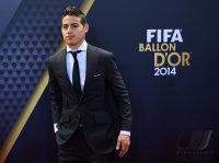 Fussball International  FIFA Ballon d Or 2014: JAMES (Real Madrid / Kolumbien)