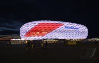 Fussball International Audi Cup 2015: Aussenansicht Allianz Arena