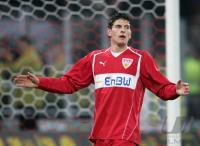 Fussball 1. Bundesliga: Koeln - Stuttgart, GOMEZ enttaeuscht