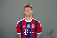 Fussball 1. Bundesliga 2014/2015: Michell Weiser (FC Bayern Muenchen)