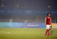 FUSSBALL  Olympia 2008   Vorrunde  Maenner  Korea - Kamerun