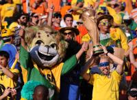 FUSSBALL WM 2010, VIERTELFINALE: Holland - Brasilien