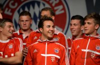 Fussball 1. Bundesliga 2013/2014: FC Bayern Muenchen Teampraesentation