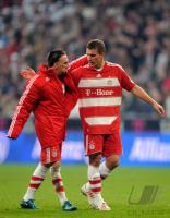 FUSSBALL 1. BUNDESLIGA: Bayern Muenchen - Arminia Bielefeld