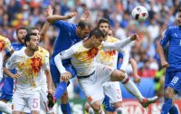 Fussball Europameisterschaft Achtelfinale 2016: Italien - Spanien