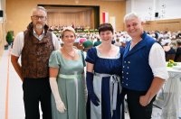 Doppel-Jubilaeum 200 Jahre Schlosskauf / 250 Jahre Kirchweihe St.-Martinus-Kirche in Hirrlingen (Kreis Tuebingen)