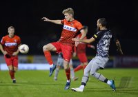 Fussball Regionalliga Suedwest 2021/2022 TSG Balingen - FC Rot Weiss Koblenz