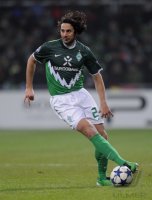 Fussball Champions League  Saison 2010/2011: Claudio Pizarro (SV Werder Bremen)