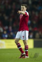 FUSSBALL INTERNATIONALES TESTSPIEL: Daenemark - Schweden