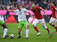 Fussball 1. Bundesliga Saison 16/17: FC Bayern Muenchen - VfL Wolfsburg
