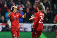 Fussball CHL 15/16 Gruppenphase: Olympiakos Piraeus  - FC Bayern Muenchen