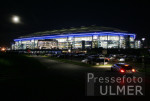 Fussball 1. Bundesliga, ARENA auf Schalke bei Nacht