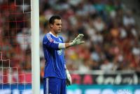 Fussball 1. Bundesliga : Torwart Diego Benaglio (VfL Wolfsburg)