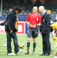 Fussball International  Beckenbauer und  Karembeu
