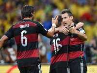 FUSSBALL WM 2014, HALBFINALE: Brasilien - Deutschland