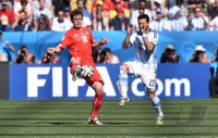 FUSSBALL WM 2014, ACHTELFINALE: Argentinien - Schweiz