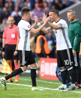 Fussball Europameisterschaft Achtelfinale 2016: Deutschland - Slowakei