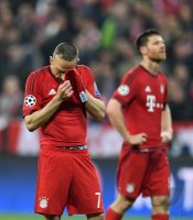 Fussball CHL 15/16 Halbfinale: FC Bayern Muenchen - Atletico Madrid