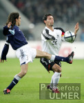 Fussball Laenderspiel Deutschland - Argentinien, Zweikampf