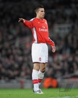 Fussball International Champions League   Van Persie (Arsenal)