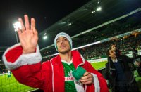 Fussball, 1. Bundesliga  Saison 2013/2014: SV Werder Bremen - Bayer 04 Leverkusen