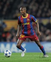 Fussball CHL  Saison 2010/2011:  Eric Abidal (Barca)