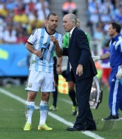 FUSSBALL WM 2014, ACHTELFINALE: Argentinien - Schweiz