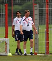 Fussball 1. Bundesliga: Training beim FC Bayern Muenchen