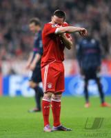 FUSSBALL  International CHL 09/10: FC Bayern  Muenchen - Olympique Lyon