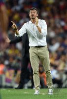 FUSSBALL International 2014/2015: Trainer Luis Enrique (Barca)