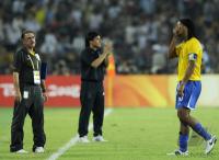 FUSSBALL  Olympia 2008   Halbfinale  Maenner   Argentinien - Brasilien