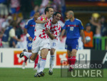 Fussball INTERNATIONAL  EURO 2004  Kroatien-Frankreich im Stadion Dr. Magalhaes Pessoa in Leiria