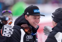 Ski Alpin Kitzbuehel 2018; Abfahrt Sieger Thomas Dressen (GER)