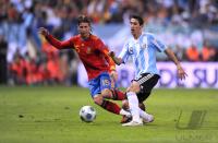 Fussball Nationalmannschaft : Spanien - Argentinien