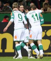 Fussball, 1. Bundesliga: Bremen - Aachen