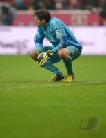 FUSSBALL  1. BUNDESLIGA  Saison 2012/2013: Enttaeuschung; Torwart Rene Adler (Hamburger SV)
