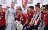 Fussball 1. Bundesliga Saison 17/18: Meister FC Bayern Muenchen