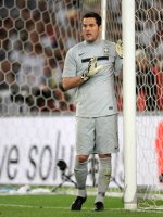 Fussball International  Testspiel: JULIO CESAR (Brasilien)