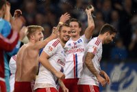 Fussball, 1. Bundesliga  Saison 2014/2015: Hamburger SV - Bayer 04 Leverkusen