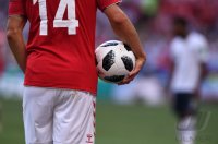 FUSSBALL WM 2018 Vorrunde Daenemark - Frankreich