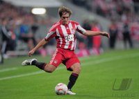 Fussball 1. Bundesliga  Saison 2010/2011: FC Bayern Muenchen - Werder Bremen