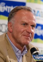 FUSSBALL 1. Bundesliga 13/14: Vorstandsvorsitzender  Rummenigge (FC Bayern Muenchen)